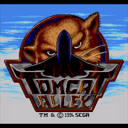 Tomcat Alley (U) Title Screen
